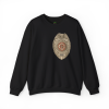 Flames Test Metal Courage Defines the Firefighter Crewneck Sweatshirt
